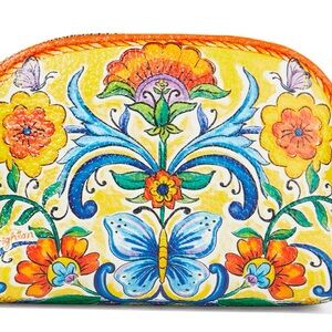 Brighton NET E4245M La Farfalls coin pouch inspired by Italian tile designs
